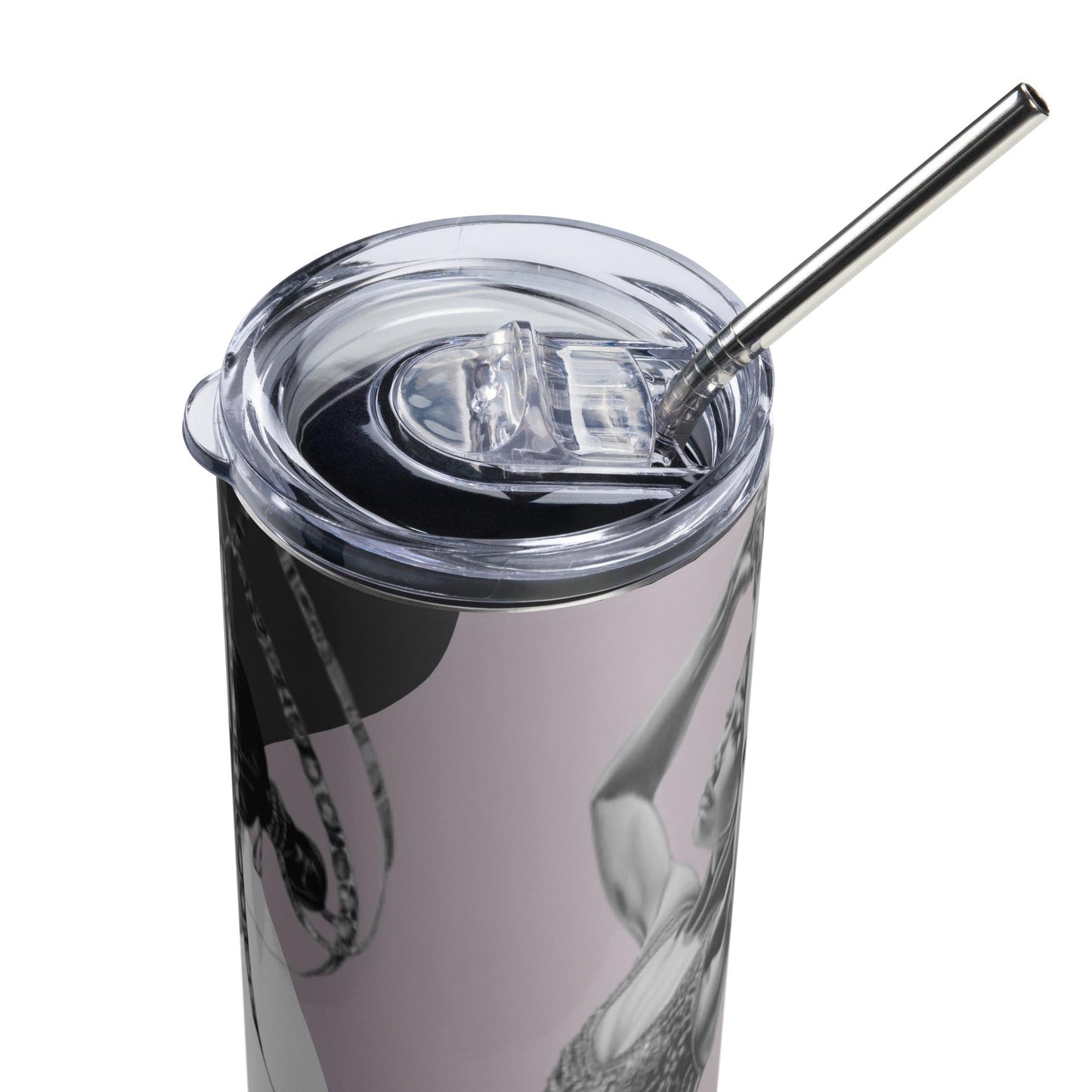 Mug isotherme inox - Gobelet en Acier Inoxydable – Design Danseuse Gymnaste - Mug de Voyage Durable, Étanche - Boissons Chaudes, Froides