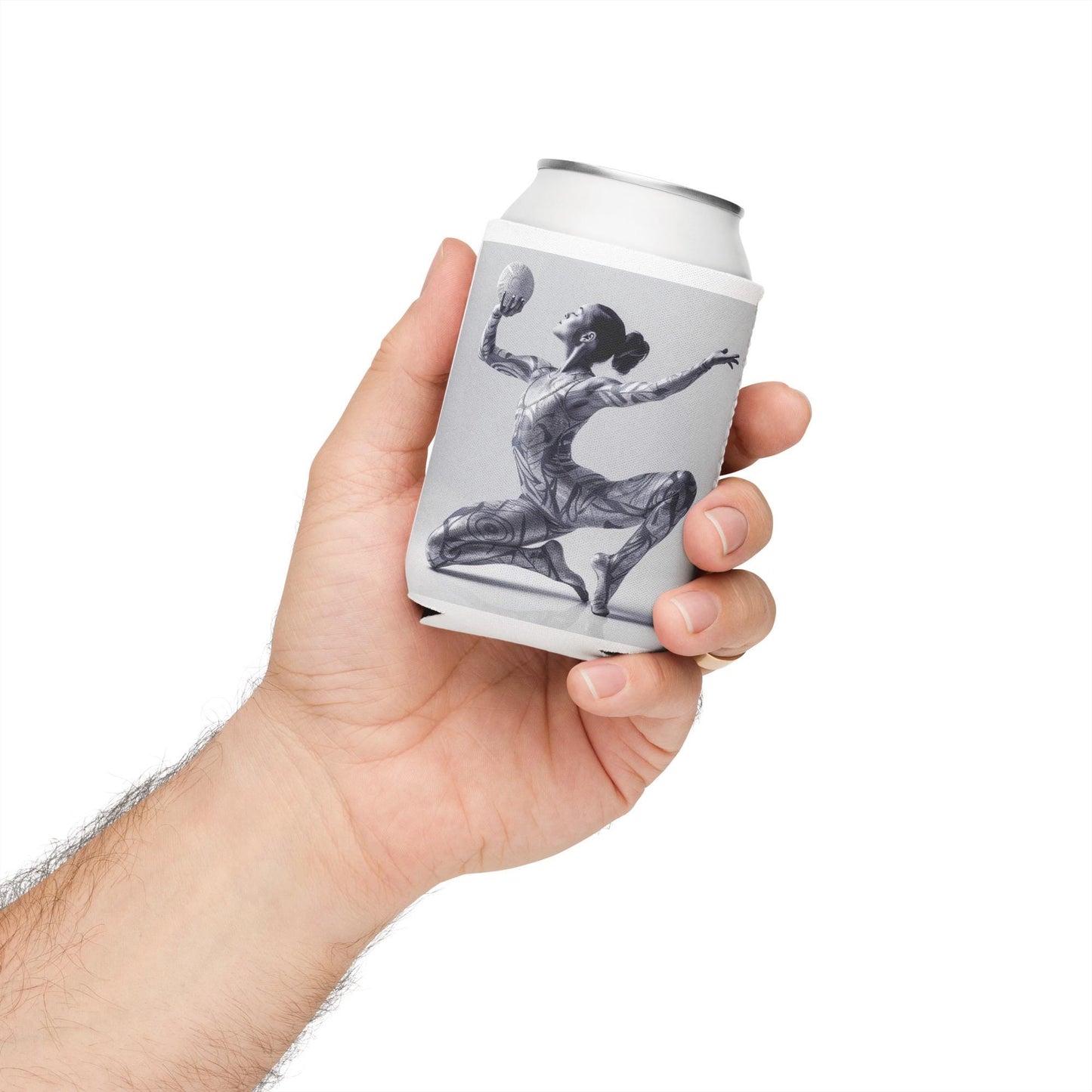 Housse Isotherme, Manchon Refroidisseur - pour Boisson Bouteille canette, anti-condensation réutilisable - Design Danseuse, Gymnaste
