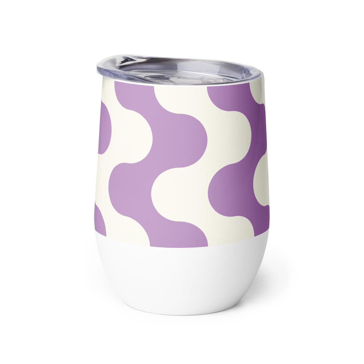 Mug Isotherme Inox - Petit Thermos Isotherme en Acier Inoxydable â Design Graphique - Mug de Voyage, Gobelet Ă Vin, CafĂ©, ThĂ©, Ătanche