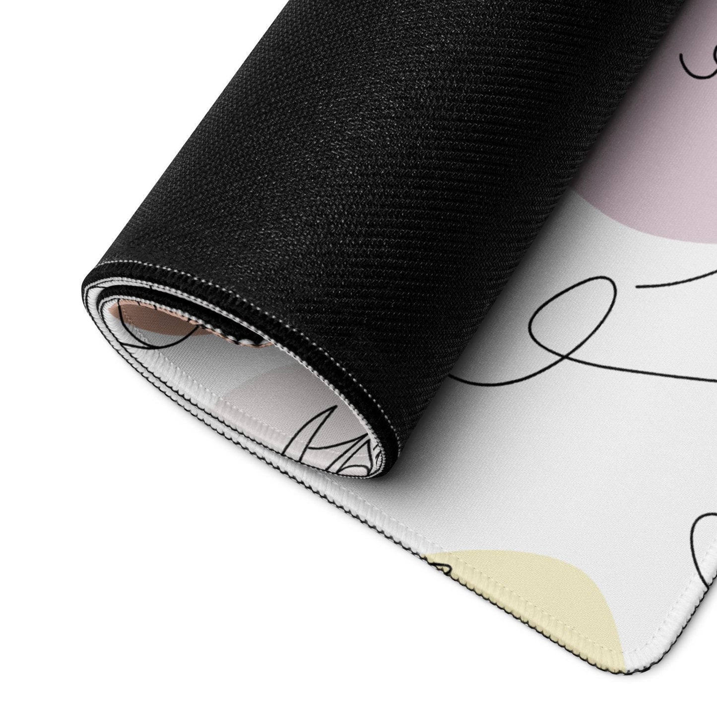 Tapis de Souris Gaming XXL - design minimaliste - surface lisse, base antidérapante, grand format, confortable, durable - Accessoire bureau