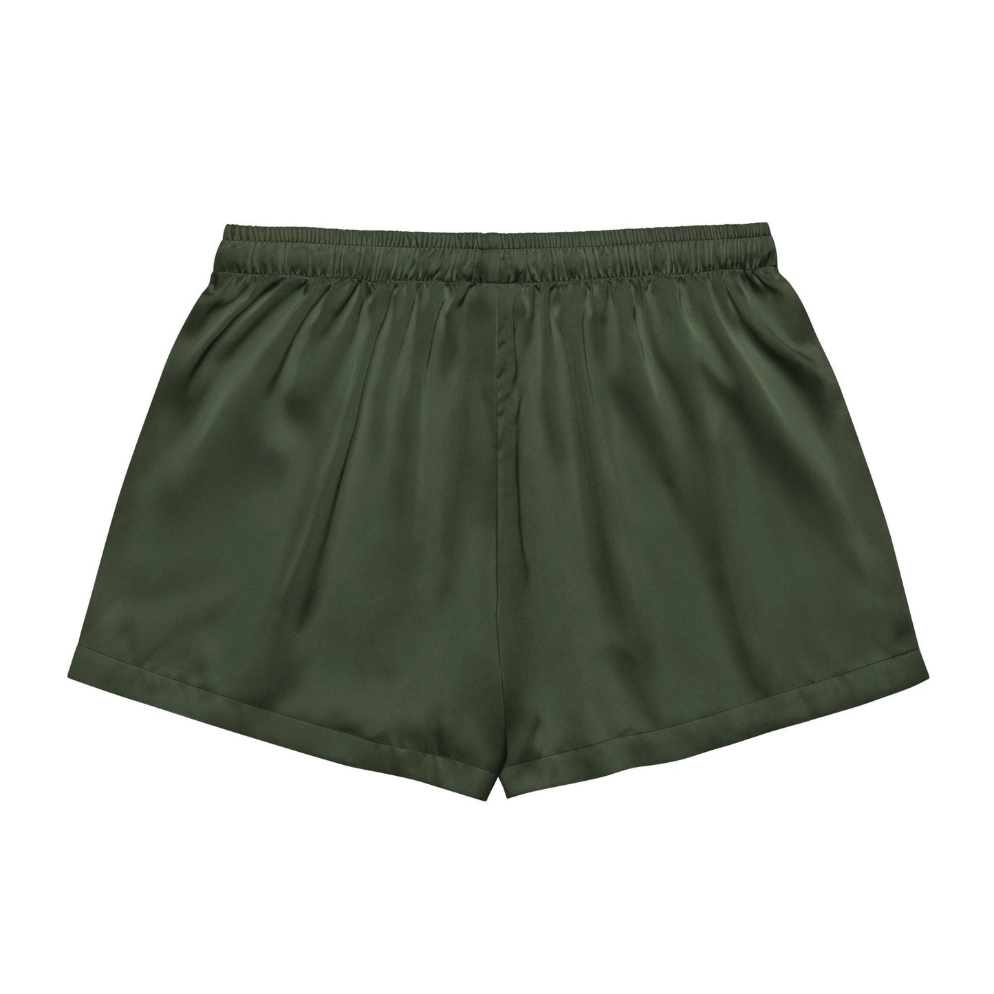 Short de pyjama pour femme - Vert Champignon – Léger, doux et confortable – Minimaliste