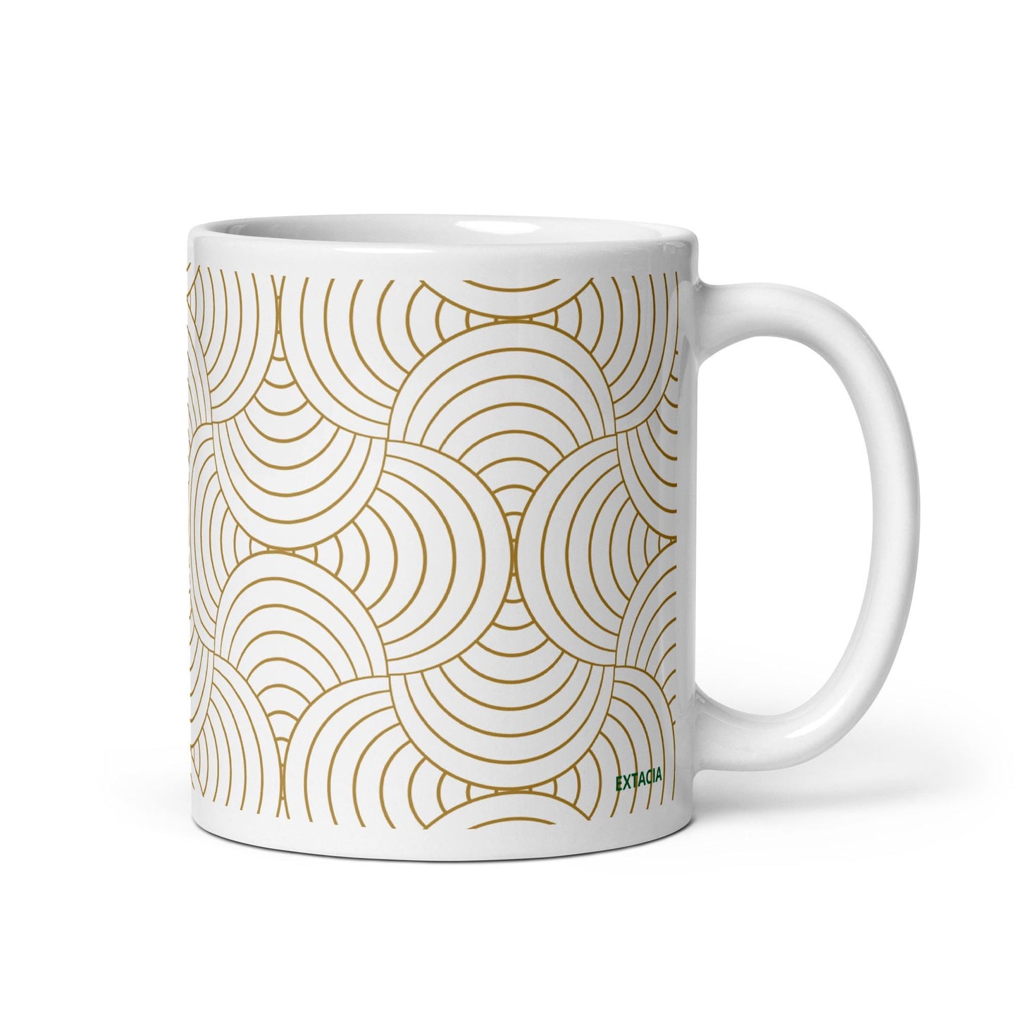Mug en Céramique – 11, 15 et 20 oz - Tasse Design et Élégante - Design Graphique - Personnalisable - cadeau, bureau, déco cuisine