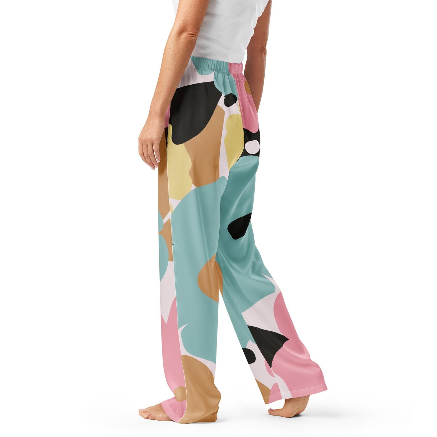 Pantalon de Pyjama pour Femme â Pantalon de nuit taille haute - Confort, Douillet â IdĂ©e Cadeau Parfaite d'anniversaire, FĂȘte des mĂšres
