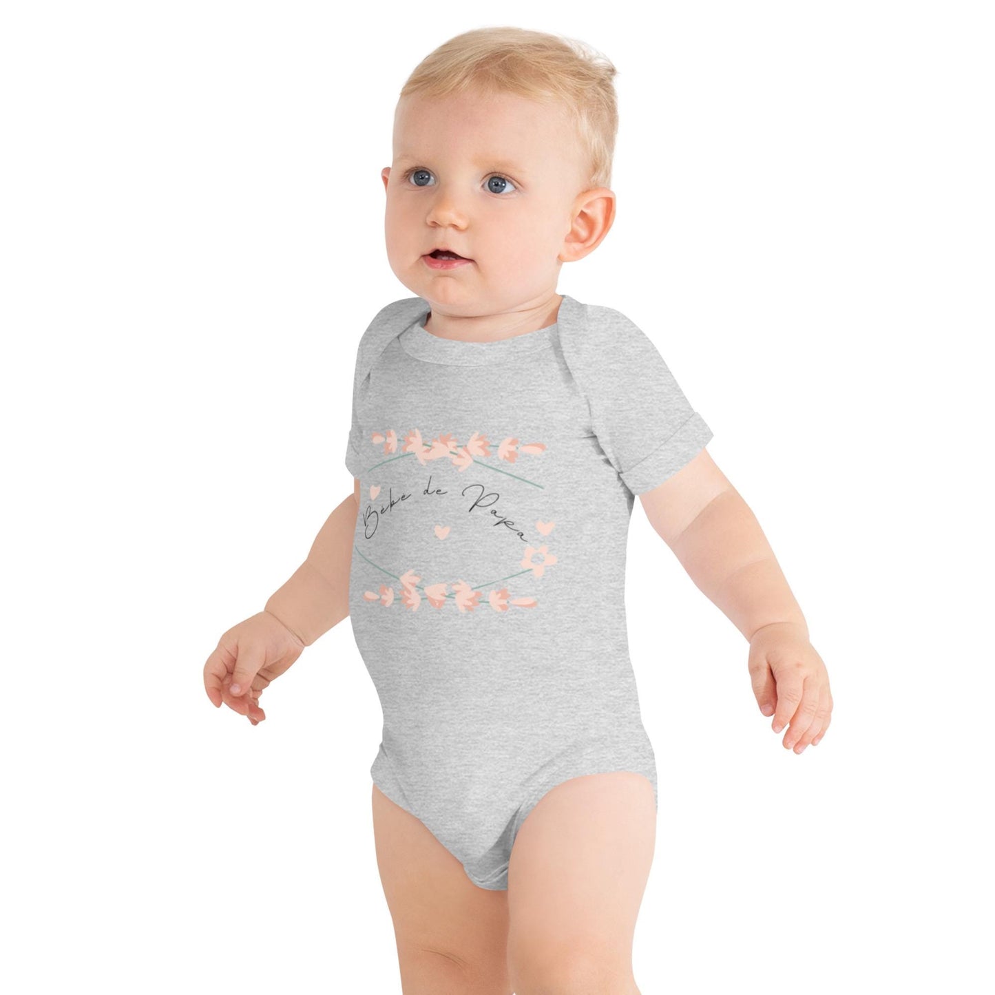 Body bébé unisexe – 100 % coton, doux et respirant – Bébé de Papa