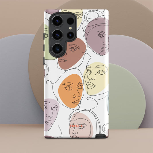 Coque Samsung® solide - Coque Rigide à Double Couche – Protection Anti-Choc Élégante et Durable, Compatible avec Plusieurs Modèles