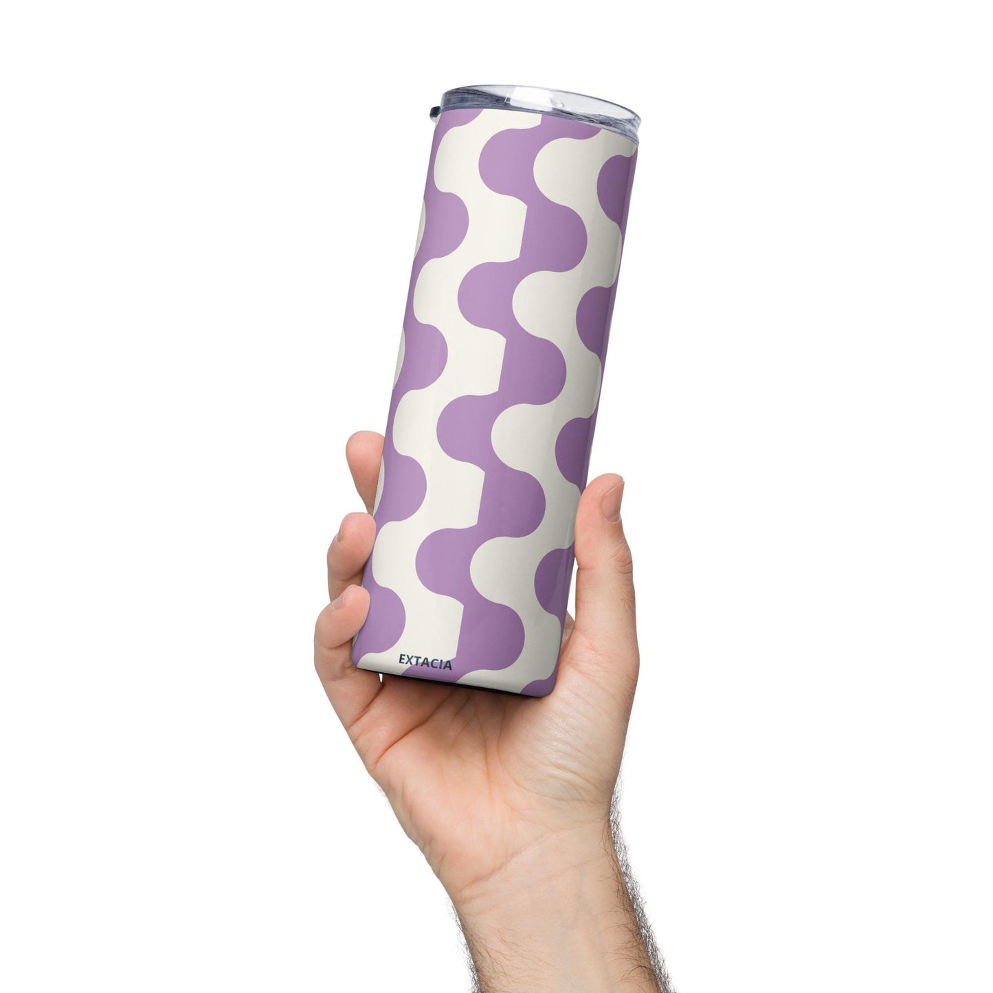 Mug isotherme inox - Design Graphique - Gobelet en Acier Inoxydable â Mug de Voyage Durable, Ătanche - Boisson Chaude et Froide, CafĂ©