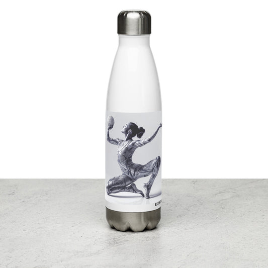 Gourde Inox – Bouteille Étanche, isotherme et durable en acier inoxydable – motif Gymnaste Danseuse