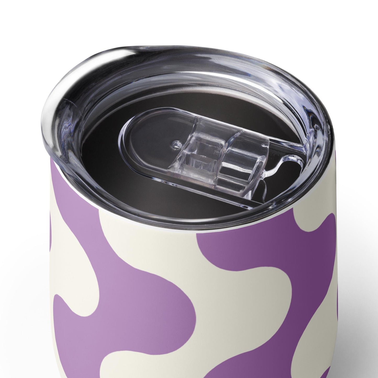 Mug Isotherme Inox - Petit Thermos Isotherme en Acier Inoxydable â Design Graphique - Mug de Voyage, Gobelet Ă Vin, CafĂ©, ThĂ©, Ătanche