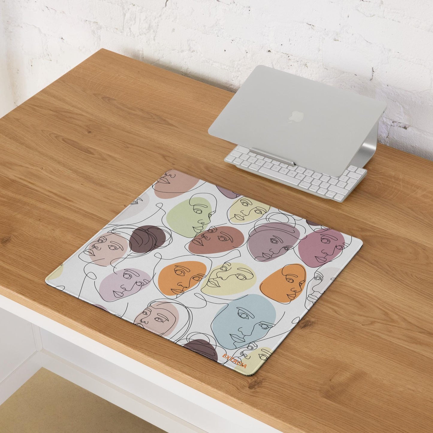 Tapis de Souris Gaming XXL - design minimaliste - surface lisse, base antidérapante, grand format, confortable, durable - Accessoire bureau