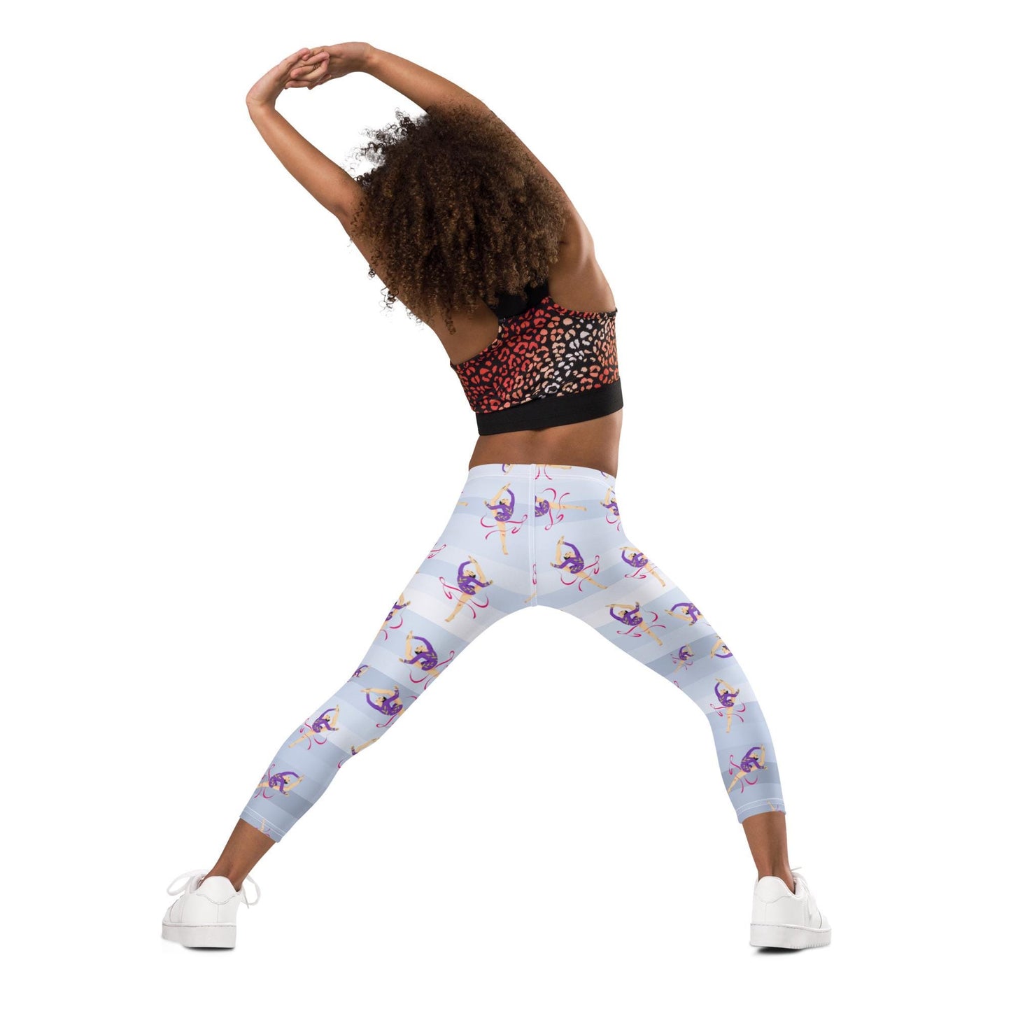 Leggings Bébé et Petite Fille - Confortable, Doux et Extensible - quotidien, sport, urbain, école, cadeau – Design Danseuse Gymnaste