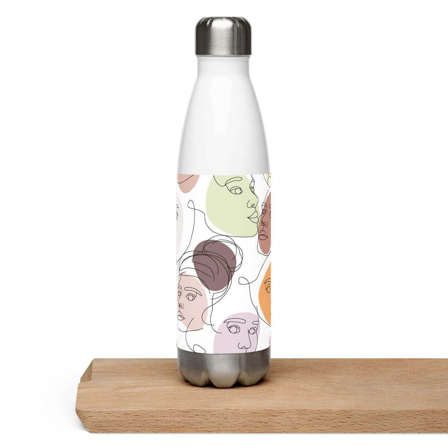 Gourde Inox – Bouteille Étanche, isotherme et durable en acier inoxydable – Calligraphie