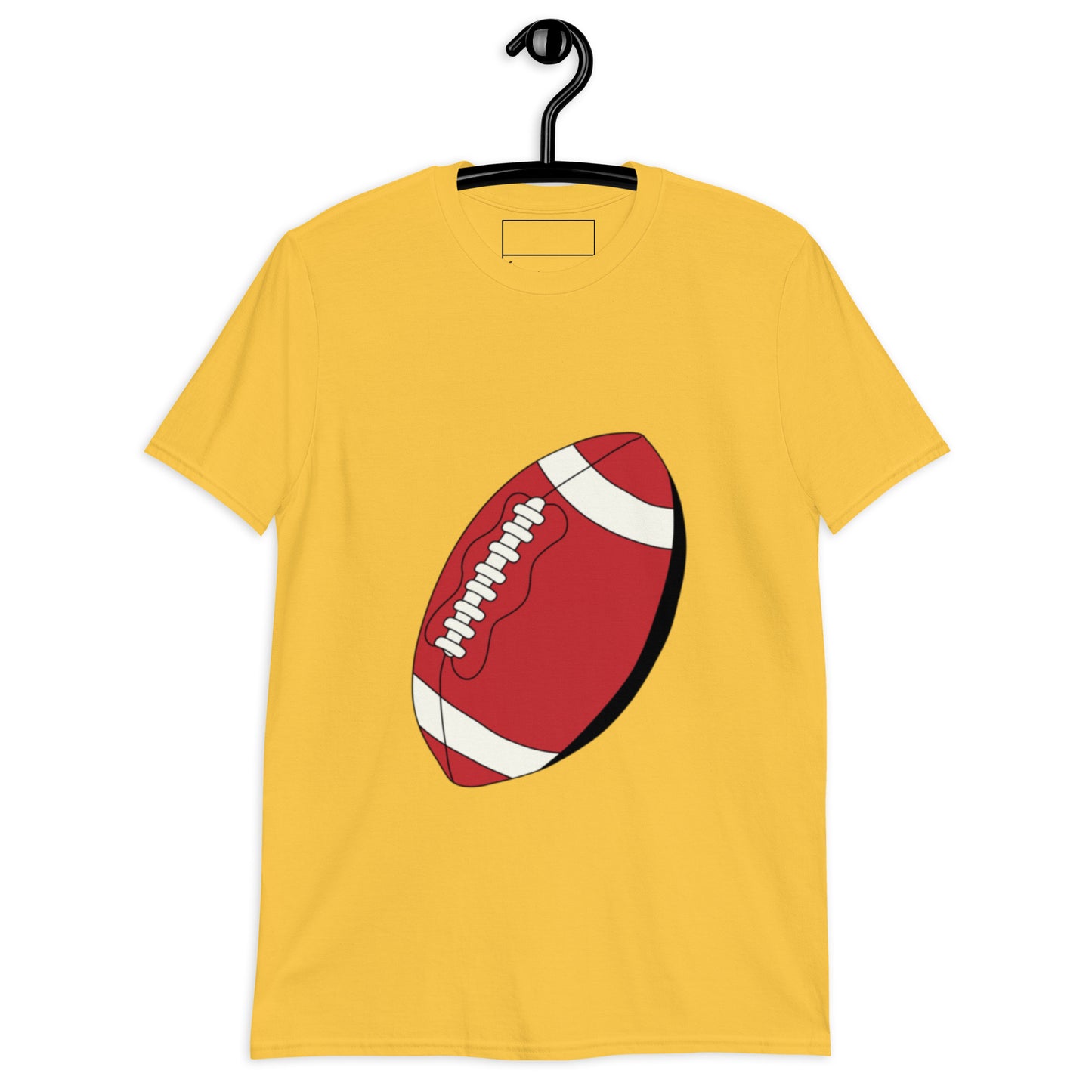 T-shirt pour homme à col rond, manches courtes – 100% coton, motif imprimé – Ballon Américain