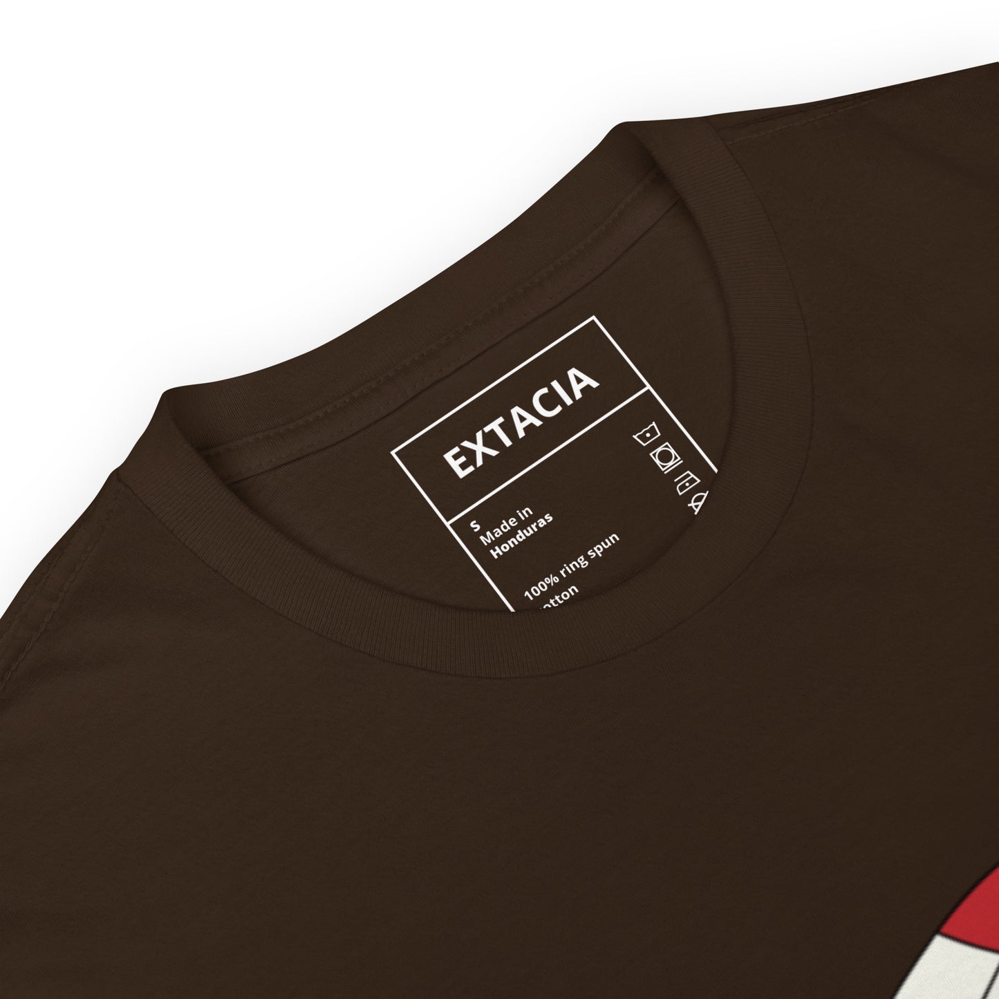 T-shirt pour homme à col rond, manches courtes – 100% coton, motif imprimé – Ballon Américain