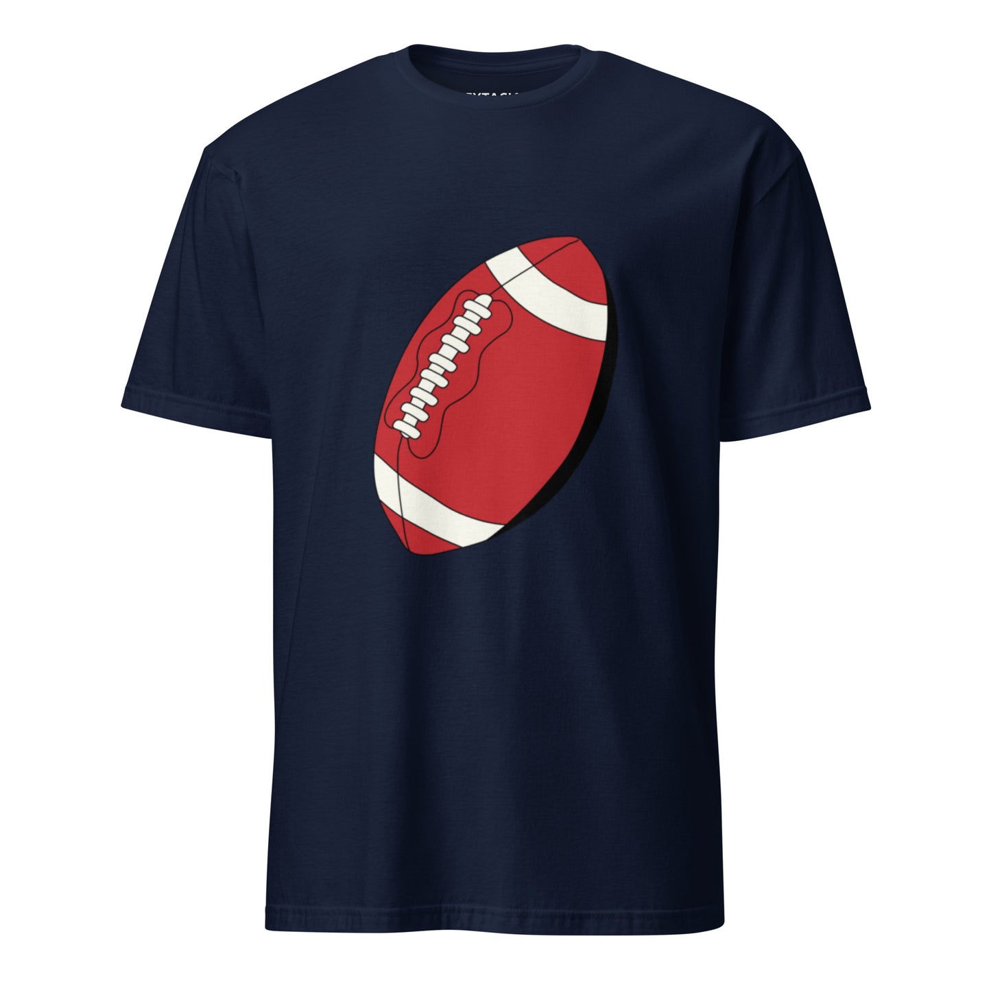 T-shirt pour homme à col rond, manches courtes – 100% coton, motif imprimé – Ballon Américain