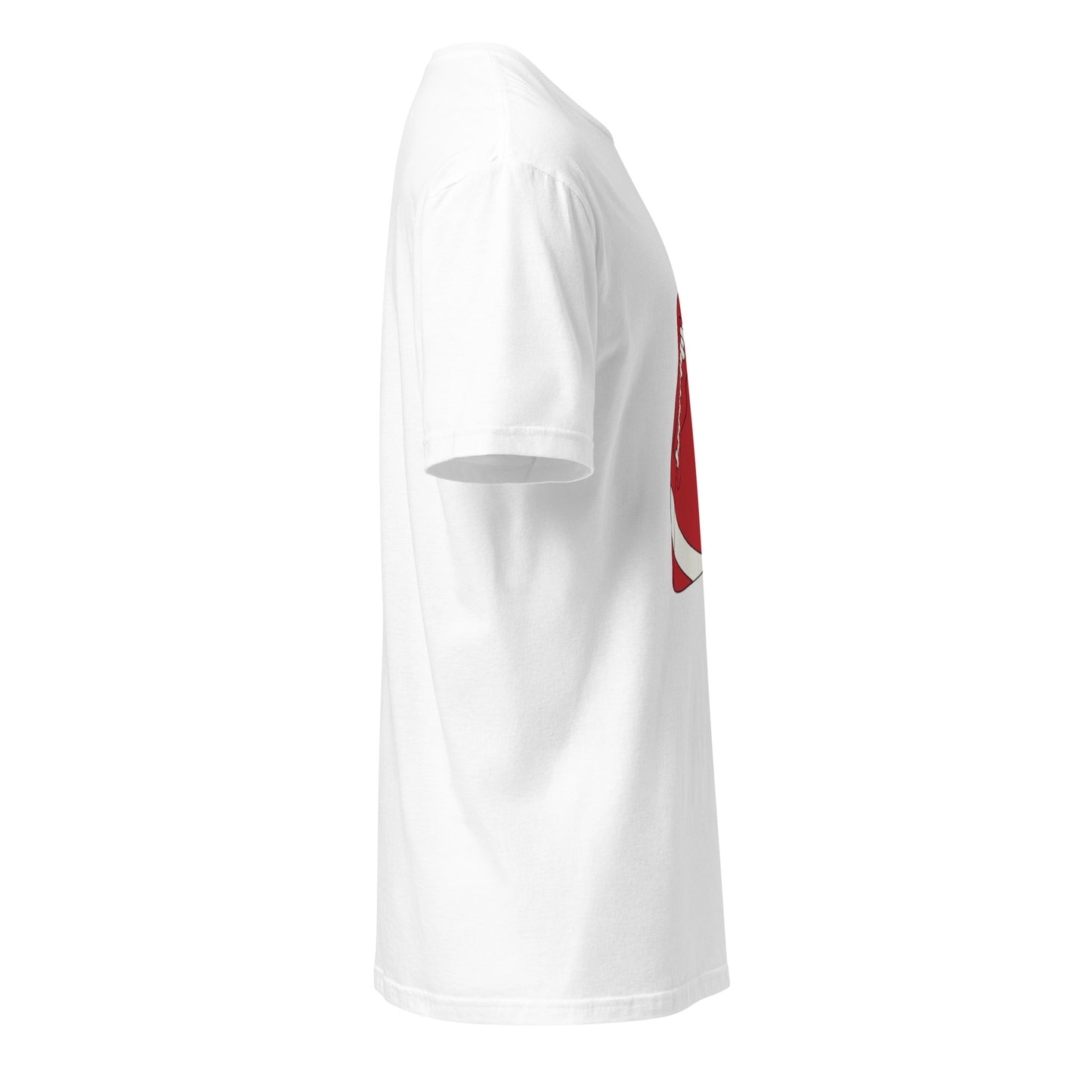 T-shirt pour homme à col rond, manches courtes – 100% coton, motif imprimé – Ballon Américain