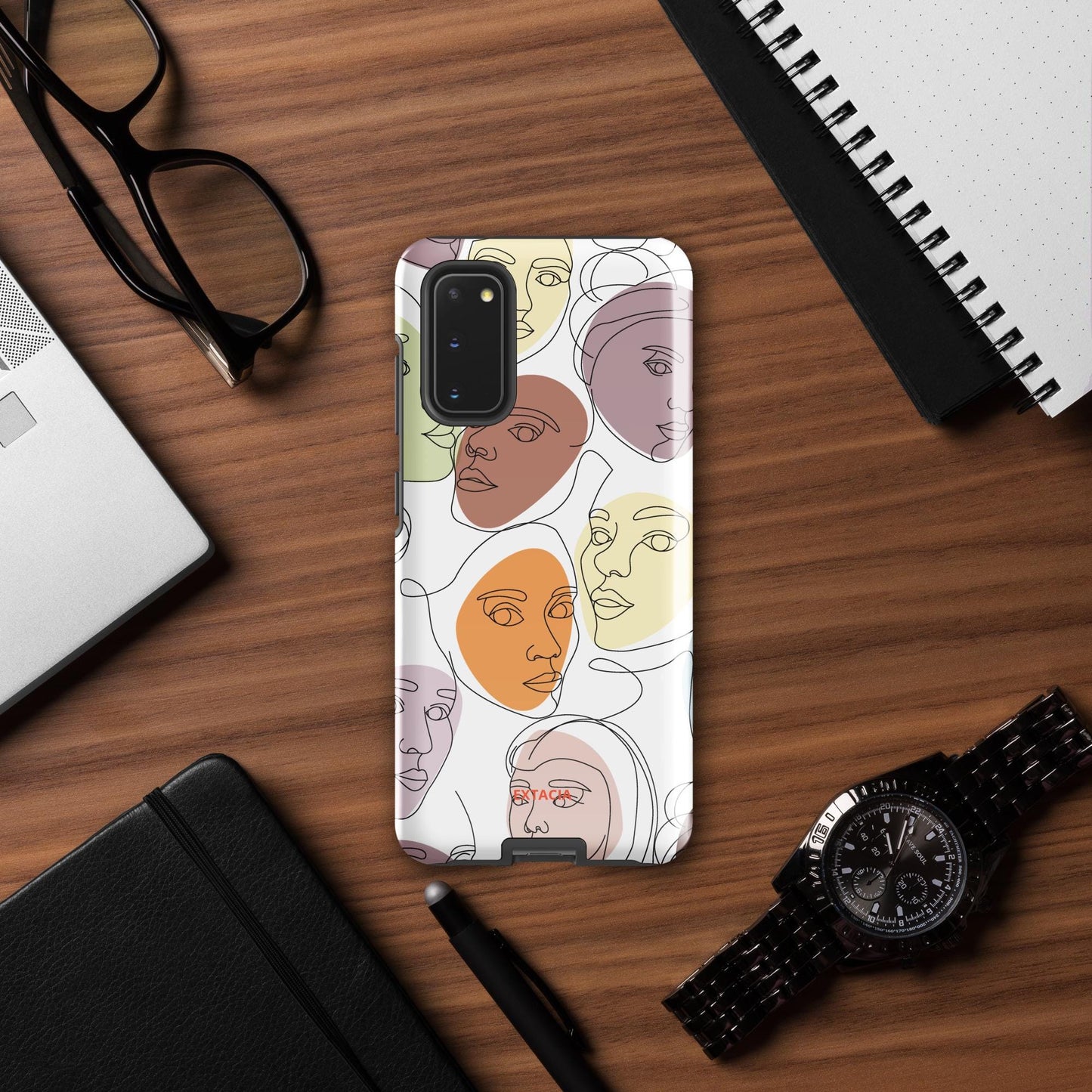 Coque Samsung® solide - Coque Rigide à Double Couche – Protection Anti-Choc Élégante et Durable, Compatible avec Plusieurs Modèles