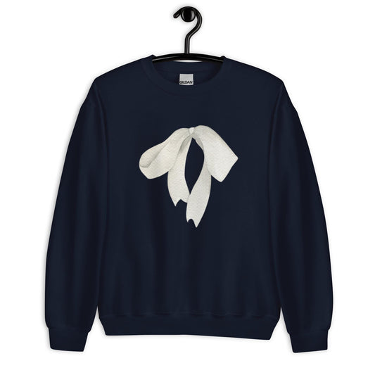 Sweat Minimaliste pour Femme à Col Rond en Coton - Pull Personnalisable, doux, coupe classique, confortable tendance - cadeau d'anniversaire