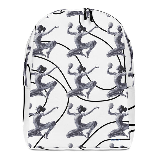 Sac à dos minimaliste - Léger, Spacieux et Résistant - Voyages, École, Sport, Ordinateur, Gym, cadeau design thème Gymnaste, danseuse