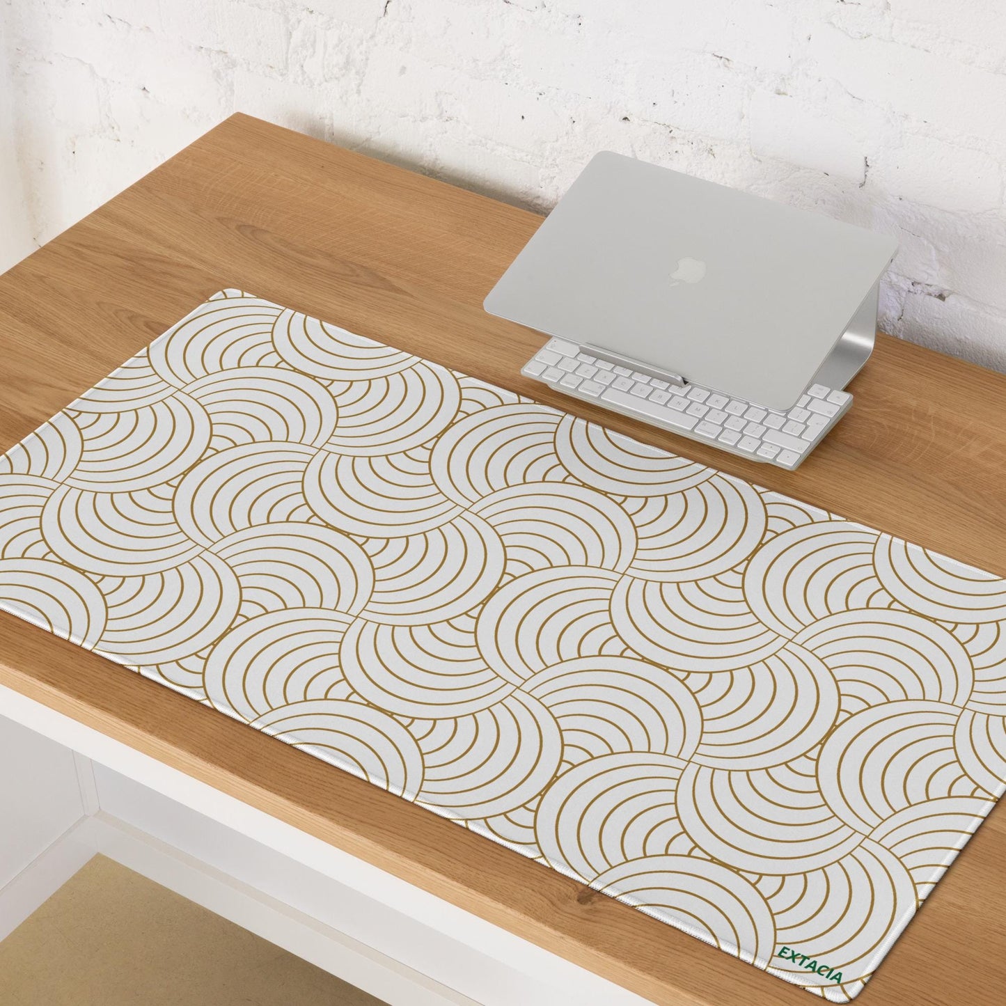 Tapis de Souris Gaming XXL - design minimaliste - surface lisse, base antidérapante, grand format, confortable, durable - Accessoire bureau