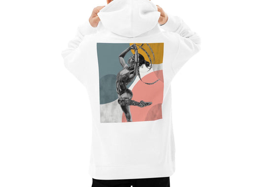 Sweat à Capuche pour Petite Fille en Coton mélangé avec Motif Imprimé - Pull chaud et doux pour enfant, hoodie mignon hiver cocooning cadeau