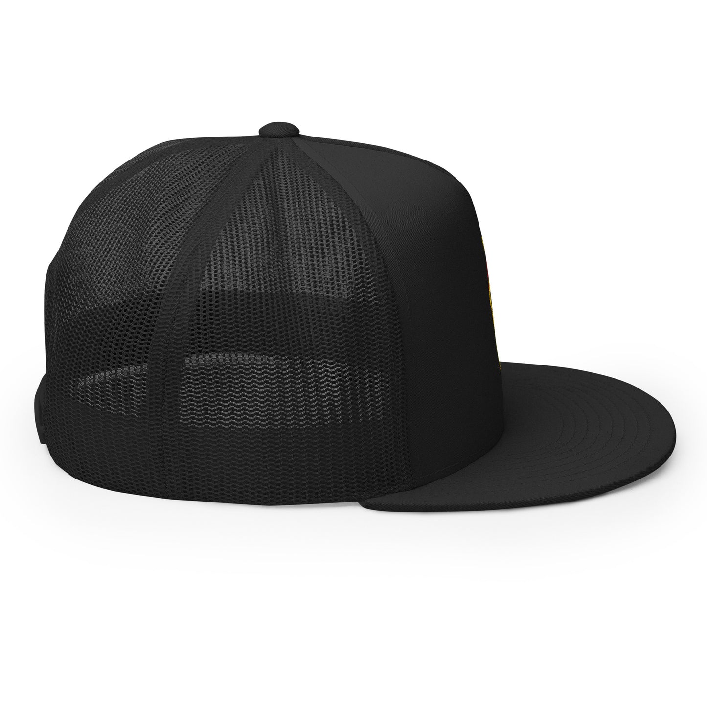 Casquette trucker unisexe Minimaliste – Maille filet respirante, motif brodé – Coeur Déjà Pris