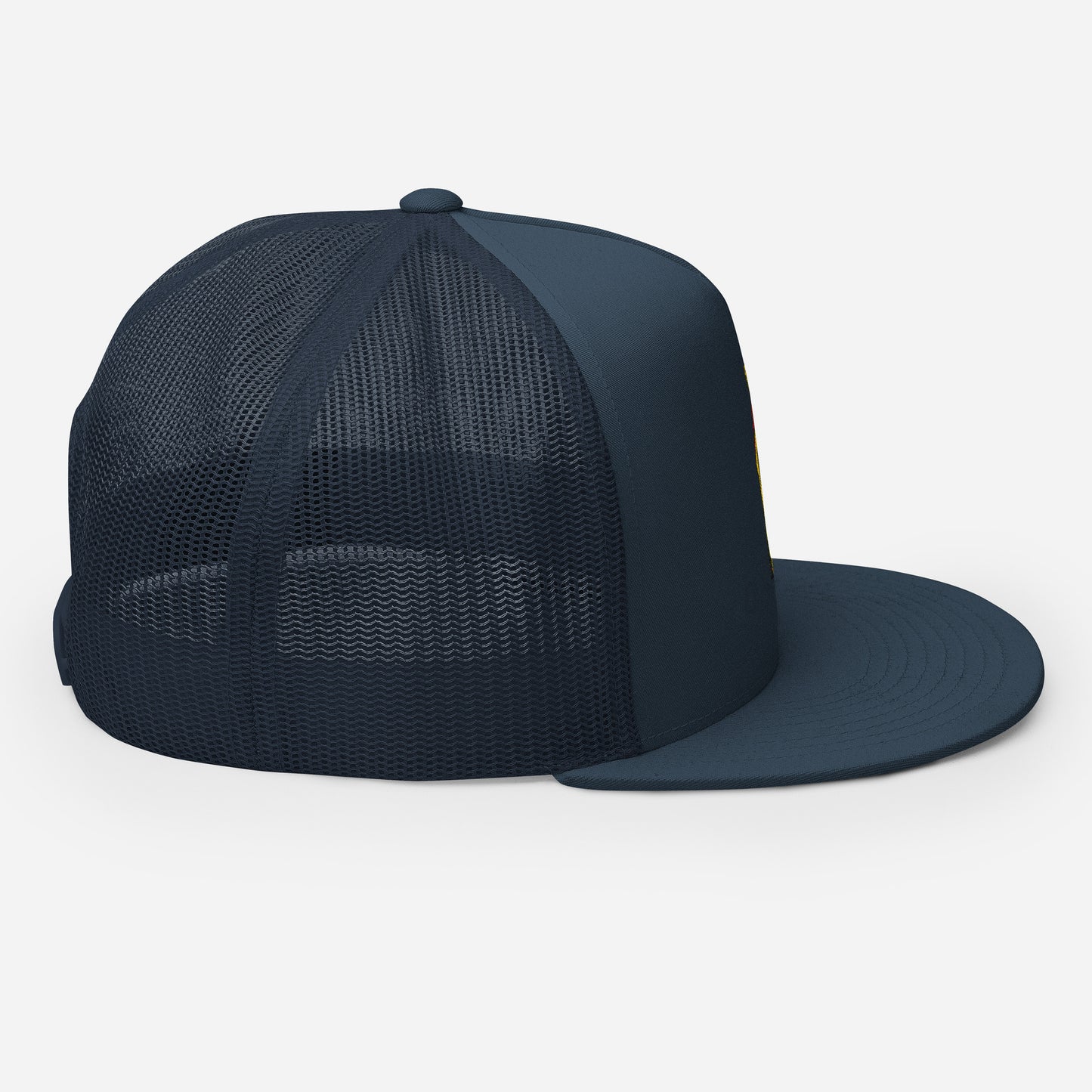 Casquette trucker unisexe Minimaliste – Maille filet respirante, motif brodé – Coeur Déjà Pris