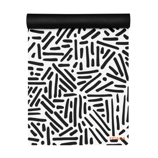 Tapis de sport - Tapis de Yoga - Antidérapant en Microfibre – Léger, Écologique et Durable - Pilates, Fitness, entrainement – cadeau