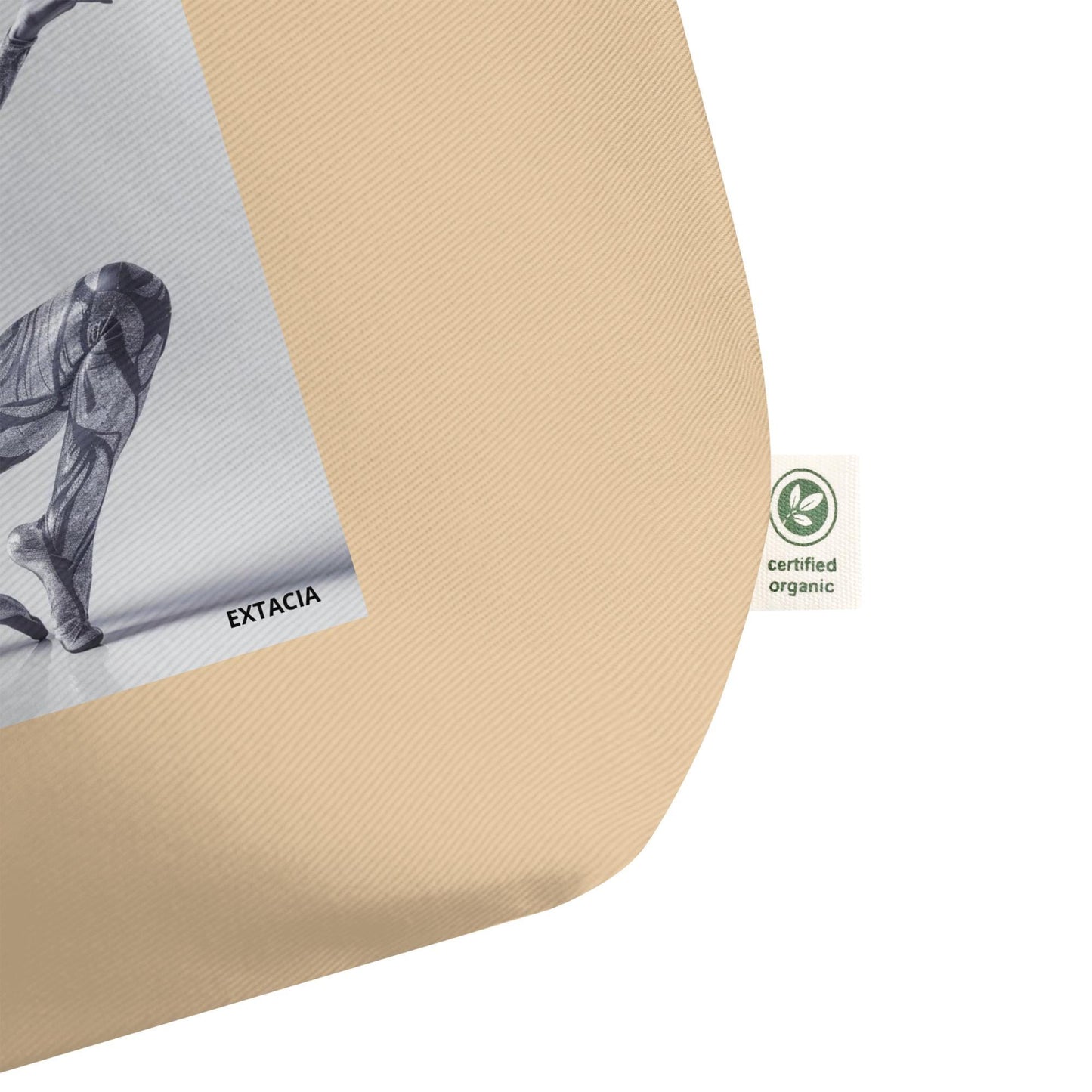 Grand Cabas en toile 100% Coton Biologique - Personnalisable – Gymnaste, Danseuse - Grand Tote Bag éco responsable, cadeau pratique, durable