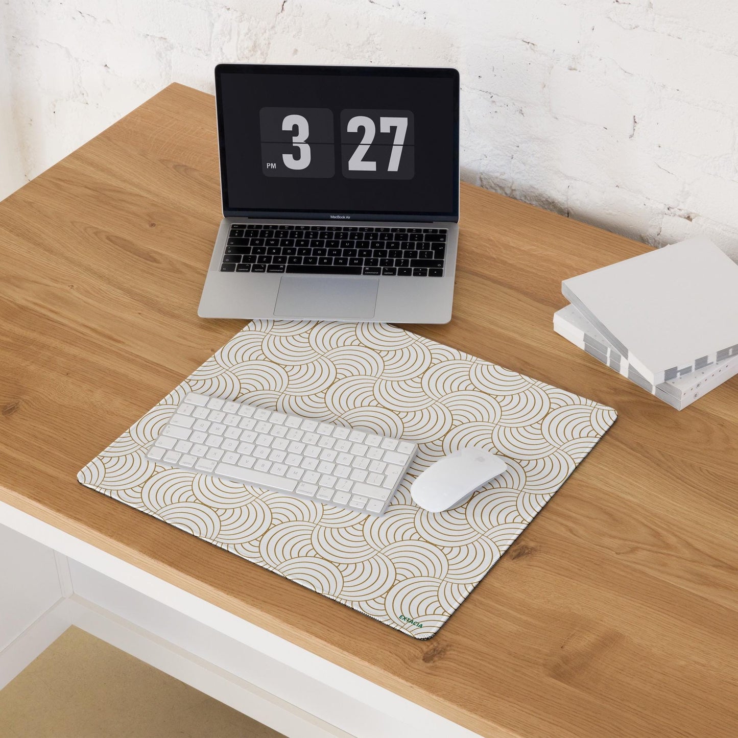Tapis de Souris Gaming XXL - design minimaliste - surface lisse, base antidérapante, grand format, confortable, durable - Accessoire bureau
