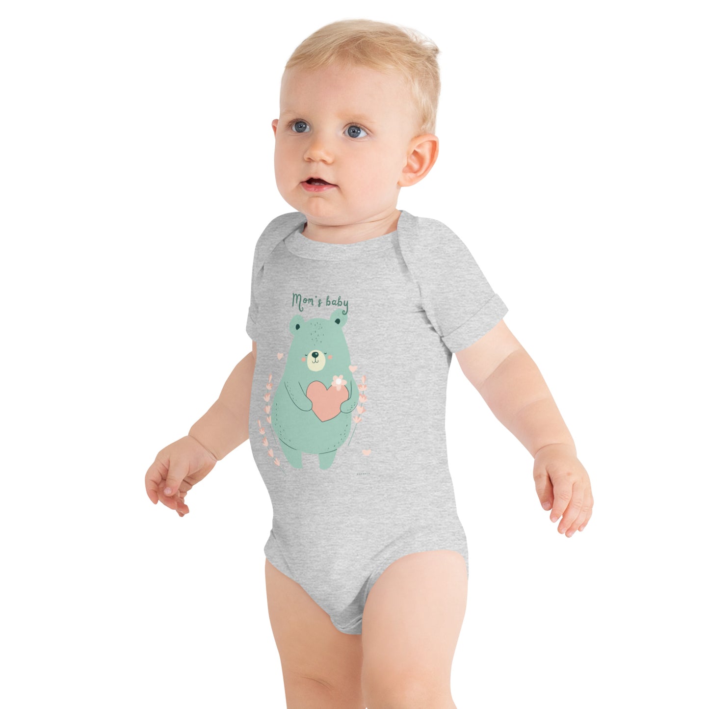 Body bébé unisexe – 100 % coton, doux et respirant – Mom's Baby