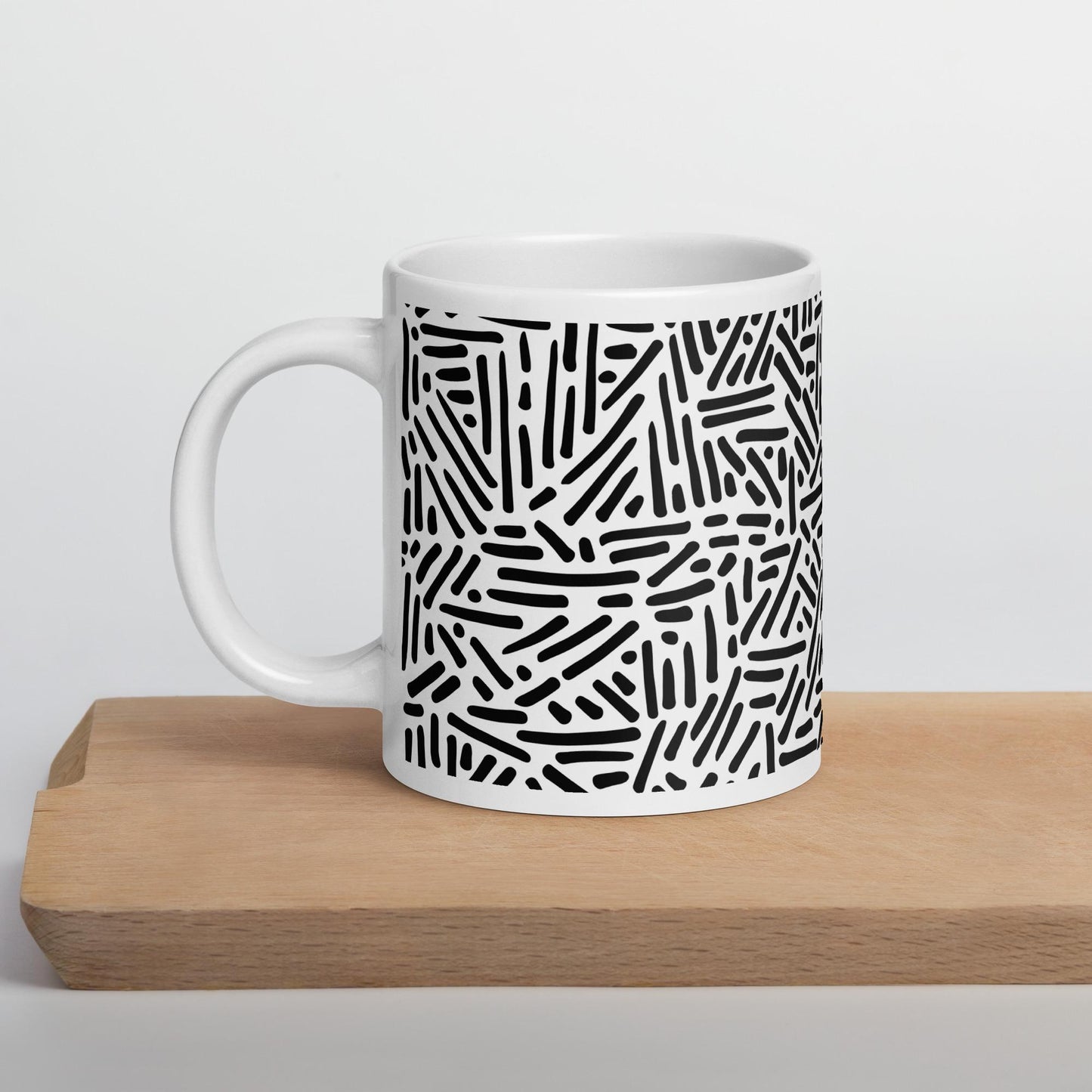 Mug en Céramique – 11, 15 et 20 oz - Tasse Design et Élégante -  Design Graphique - Personnalisable - cadeau, bureau, déco cuisine