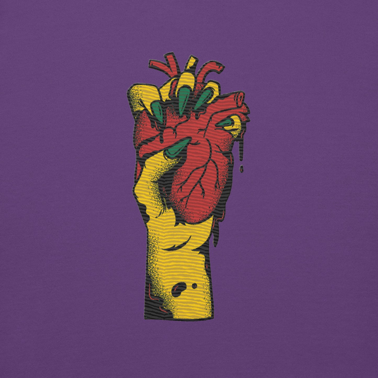 Sweat à capuche pour homme – 100% coton, doux et confortable, motif brodé – Coeur Déjà Pris