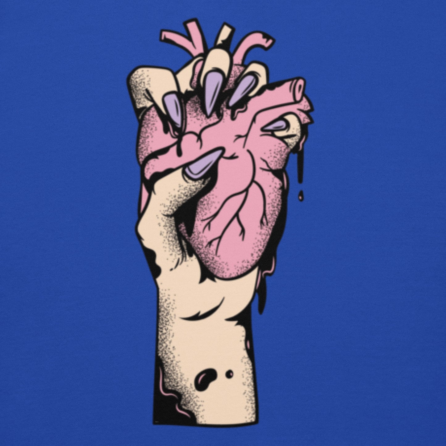 Sweat à capuche pour homme – 100% coton, doux et confortable – Coeur Déjà Pris, Rose