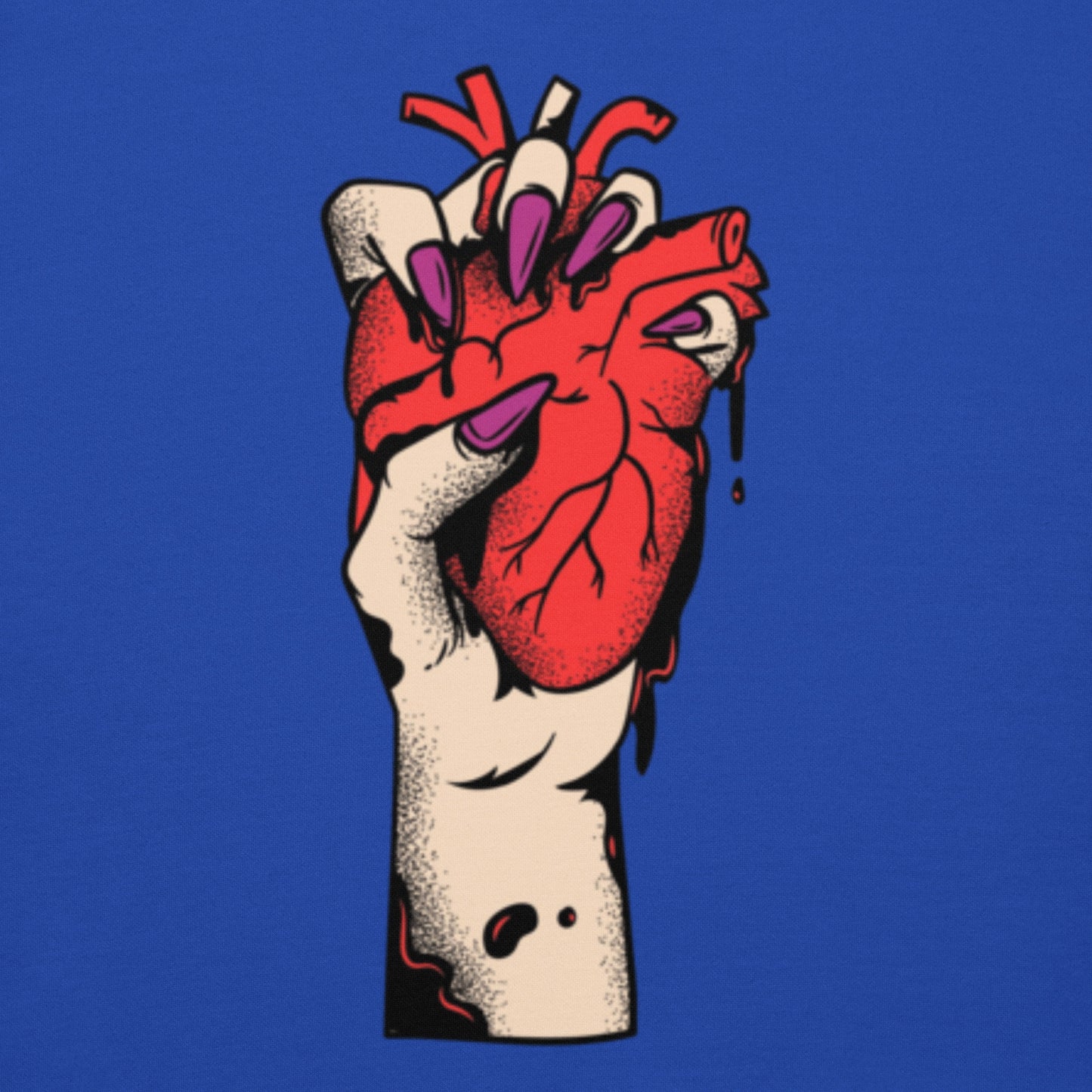 Sweat à capuche pour homme – 100% coton, doux et confortable – Coeur Déjà Pris, Rouge