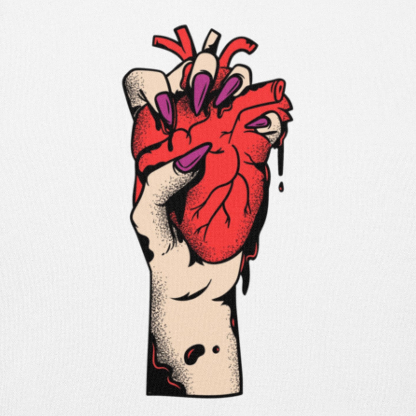 Sweat à capuche pour homme – 100% coton, doux et confortable – Coeur Déjà Pris, Rouge