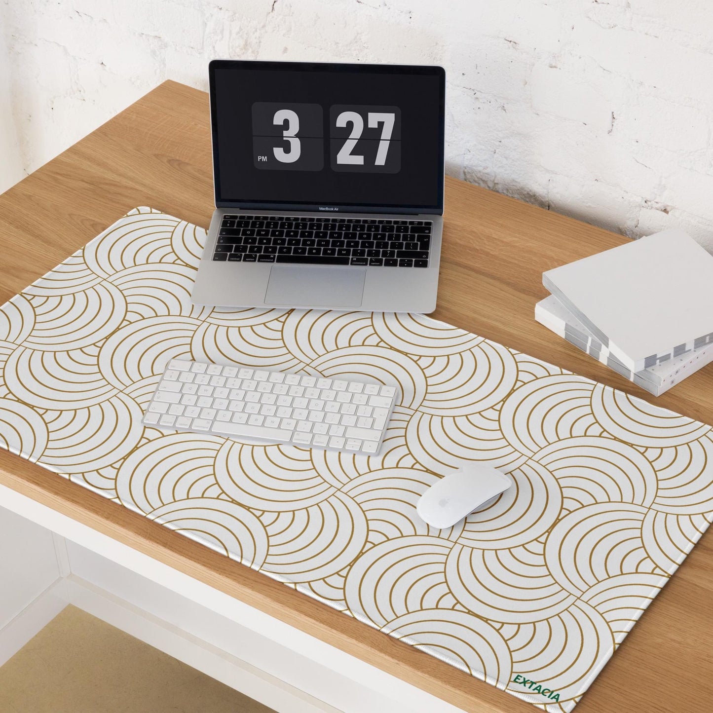 Tapis de Souris Gaming XXL - design minimaliste - surface lisse, base antidérapante, grand format, confortable, durable - Accessoire bureau