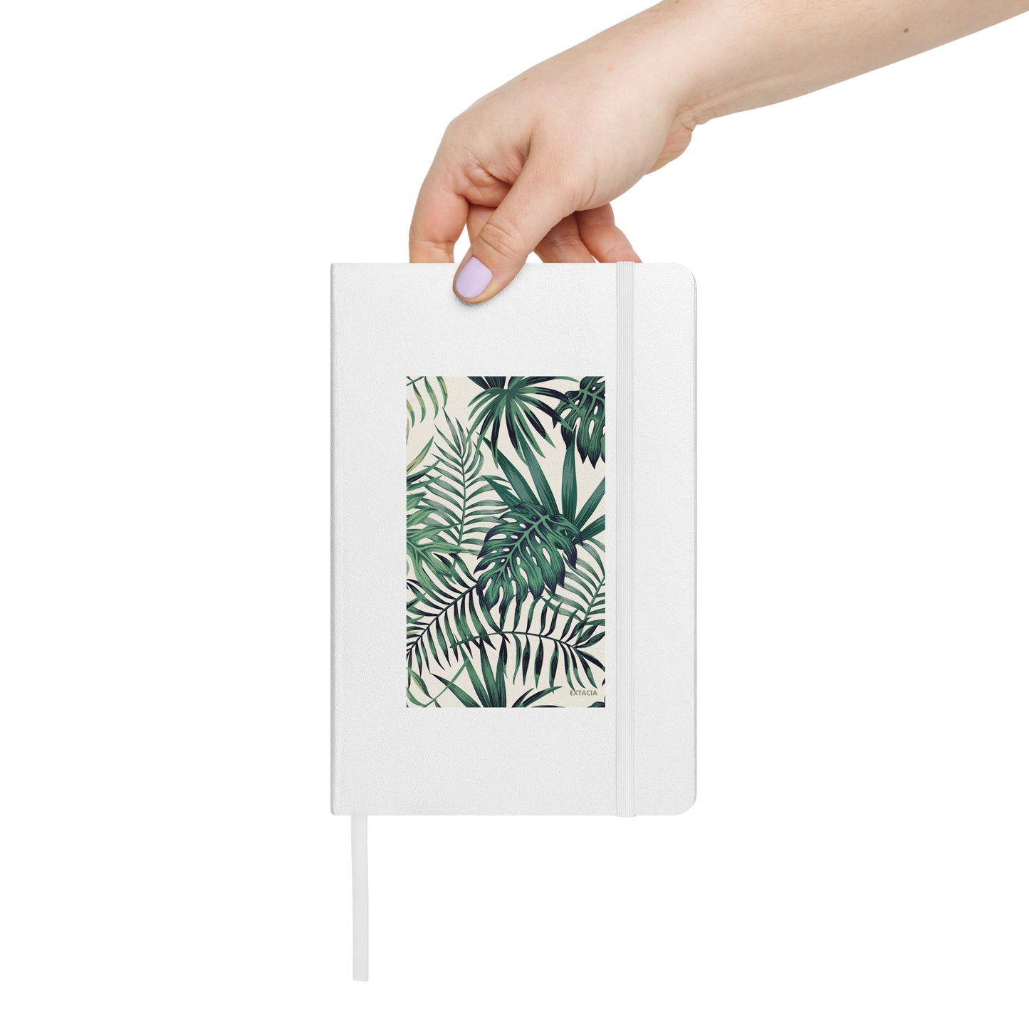 Carnet de notes à couverture rigide – Nature tropicale – A5, Papier épais, reliure durable