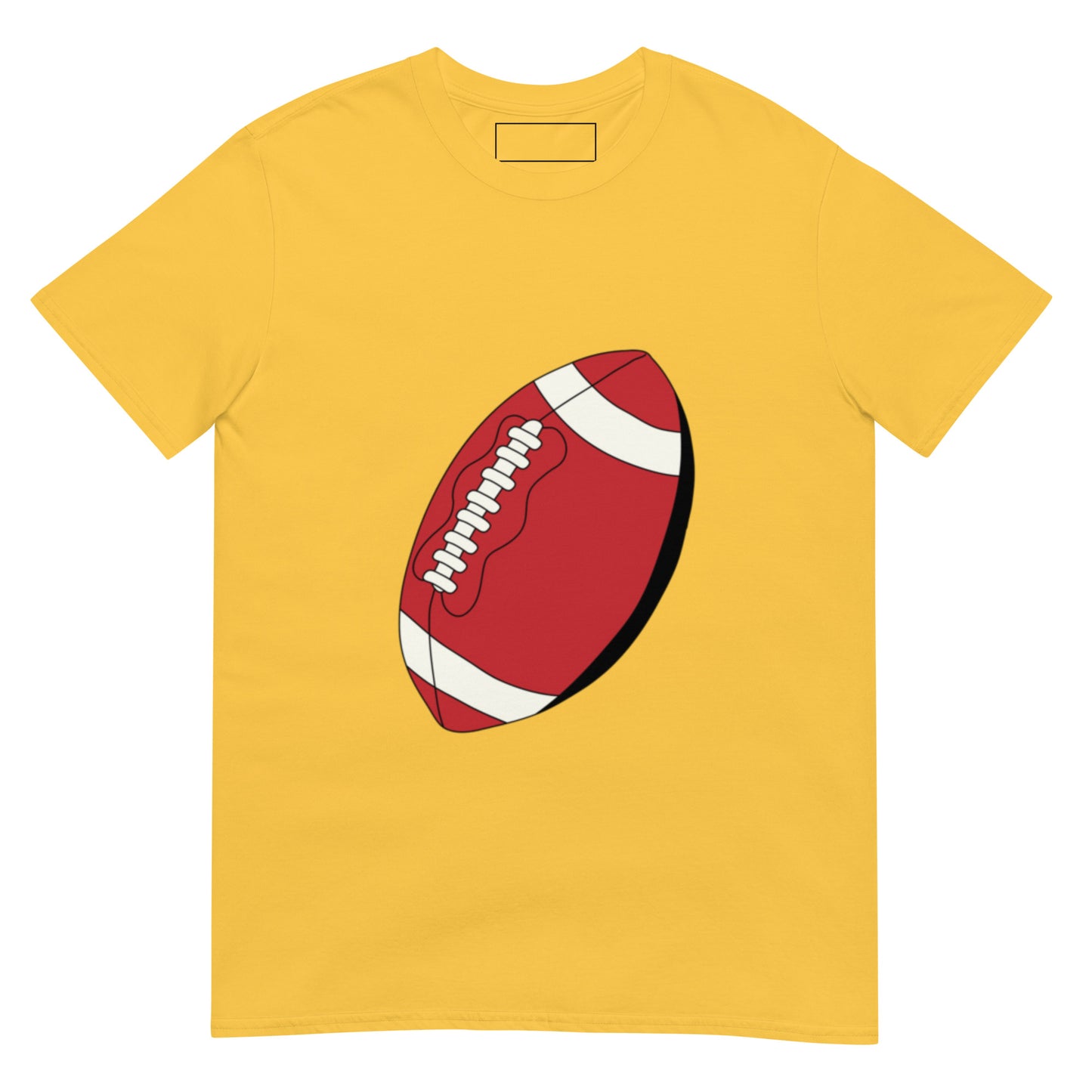 T-shirt pour homme à col rond, manches courtes – 100% coton, motif imprimé – Ballon Américain