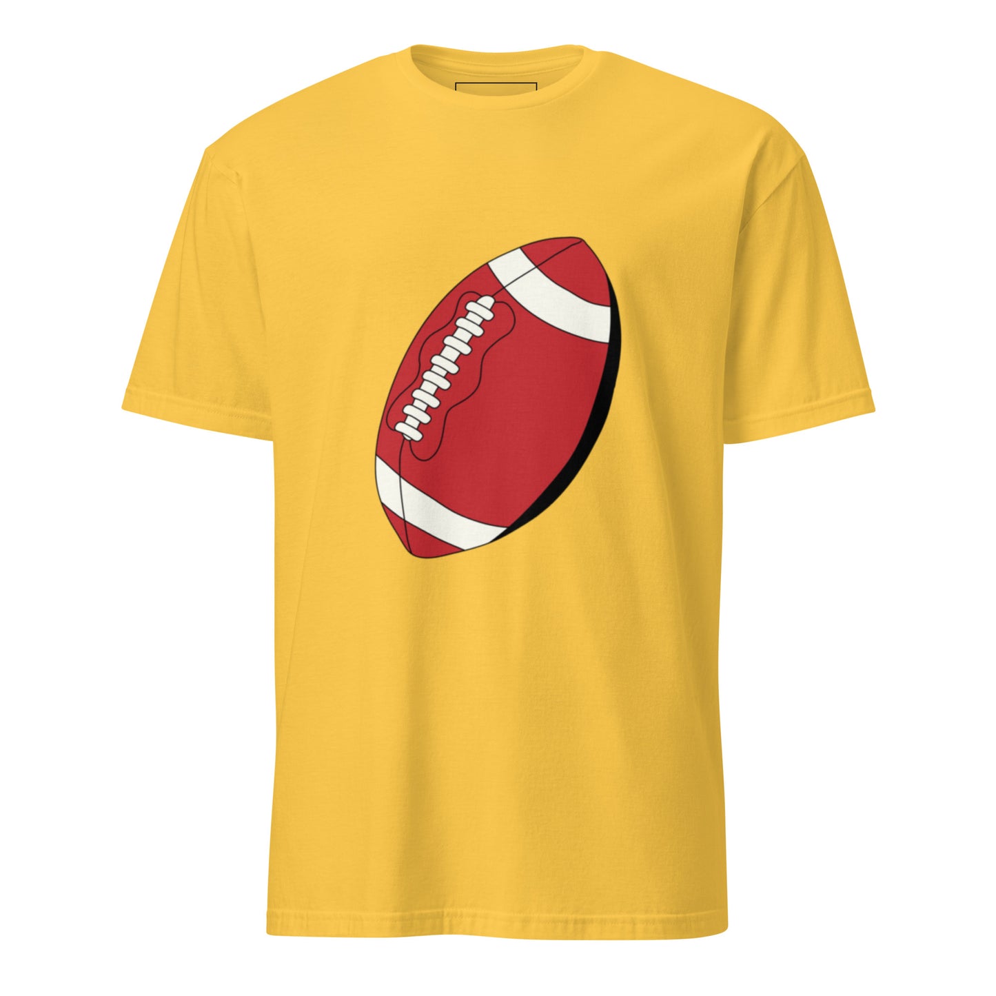 T-shirt pour homme à col rond, manches courtes – 100% coton, motif imprimé – Ballon Américain