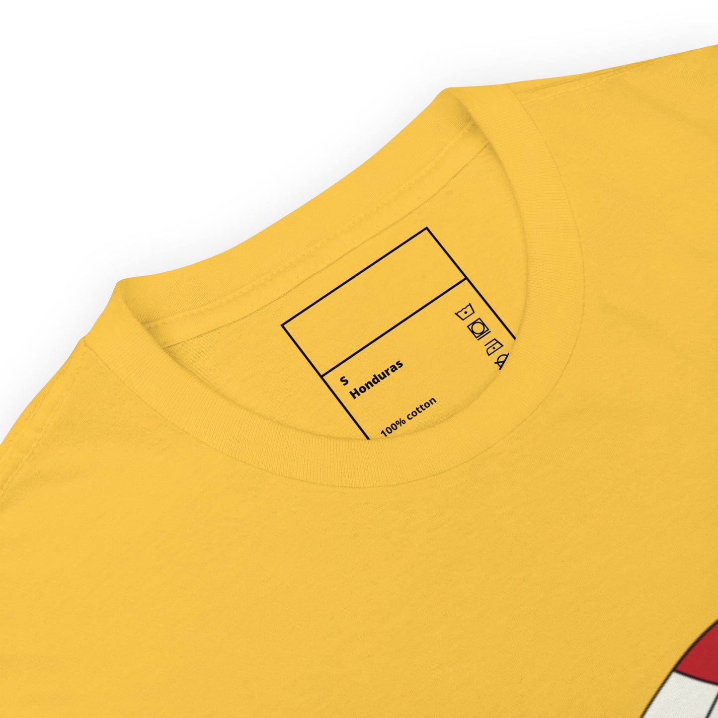 T-shirt pour homme à col rond, manches courtes – 100% coton, motif imprimé – Ballon Américain