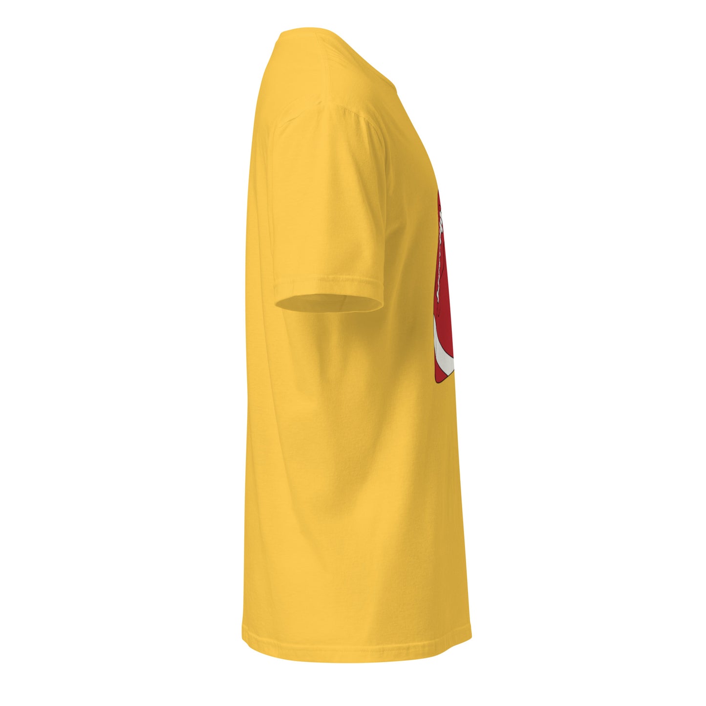 T-shirt pour homme à col rond, manches courtes – 100% coton, motif imprimé – Ballon Américain