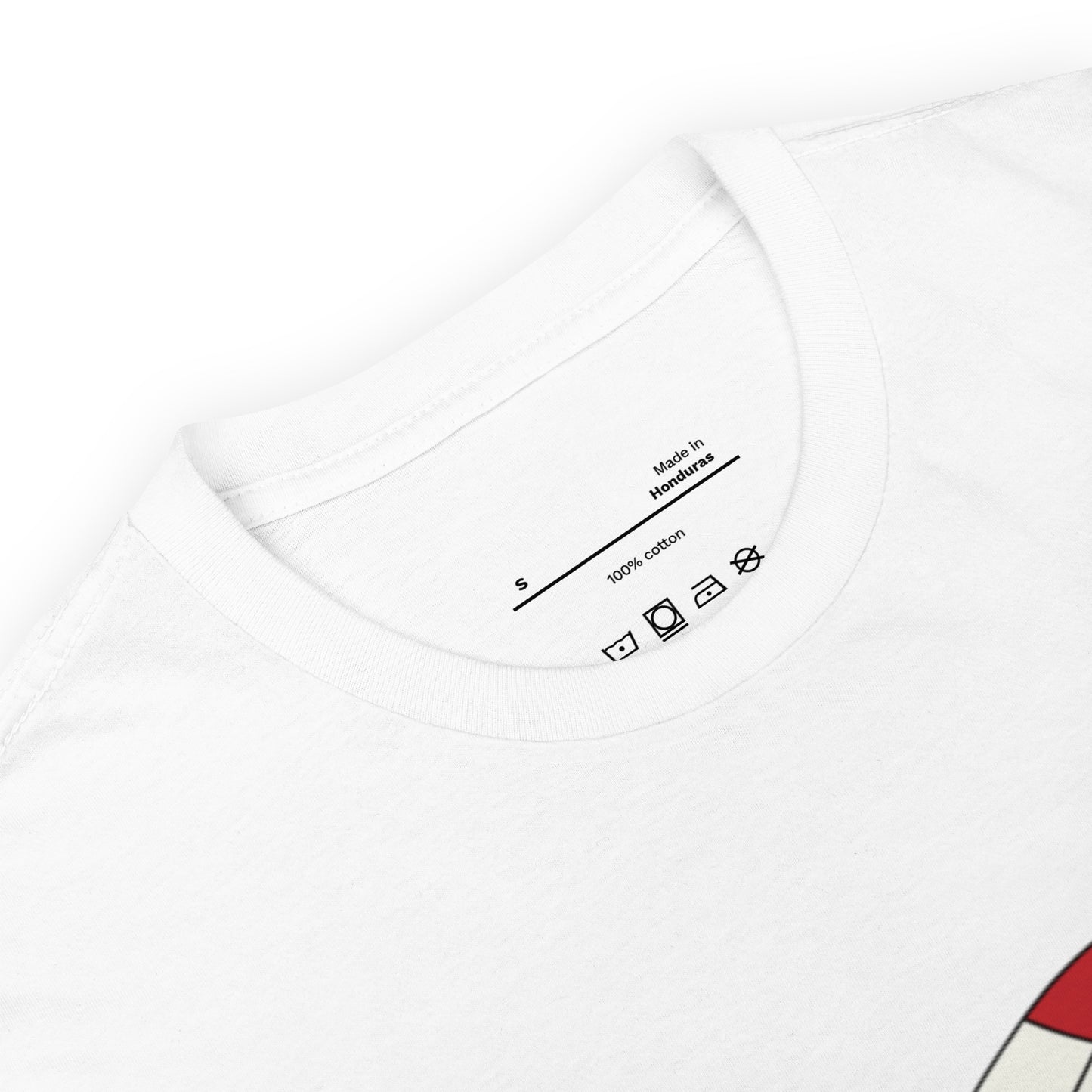 T-shirt pour homme à col rond, manches courtes – 100% coton, motif imprimé – Ballon Américain