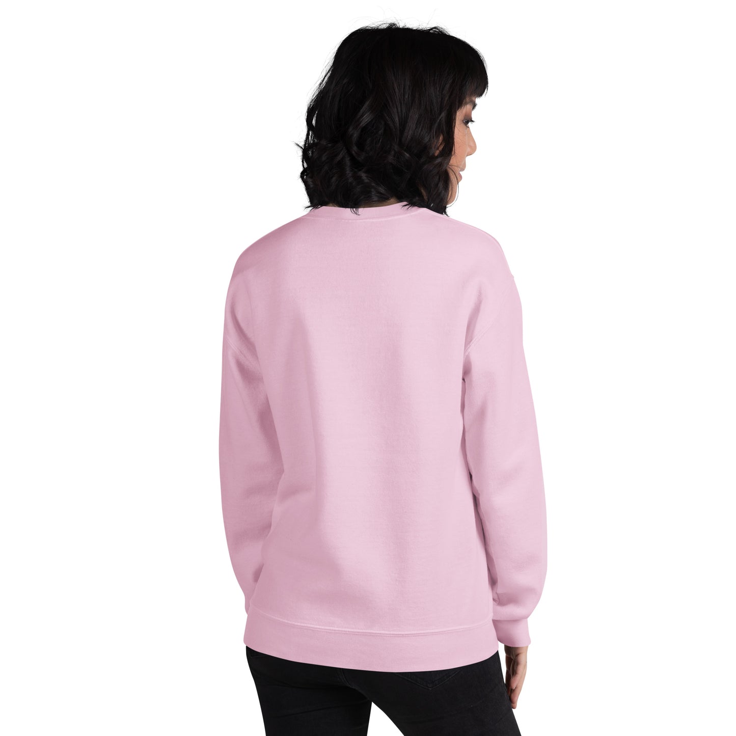 Sweat à col rond pour femme – mélange coton/polyester –  motif brodé "Maman Gâteau"